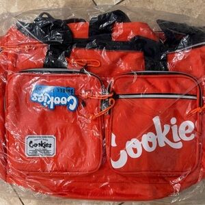 Cookies Smell Proof Orange Duffel Bag NWT!!! $150 retail!!
